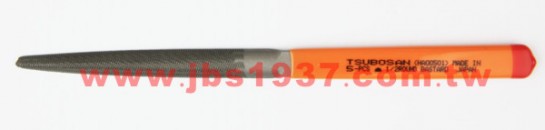 金工專用銼刀-日本寬板銼刀系列-日本橘柄 紅頭半圓 - 特粗銼
