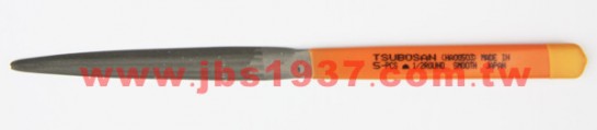 金工專用銼刀-日本寬板銼刀系列-日本橘柄 黃頭半圓 - 中銼