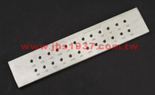 鍛造鐵鎚鉆具-貴金屬鎢鋼拉線板-台製蜂牌 0.30 ~ 1.15 mm 24孔鎢鋼拉線板