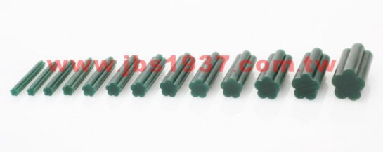 蠟雕工具器材-造型蠟條硬蠟球-JBS1937 五葉梅花型硬蠟柱