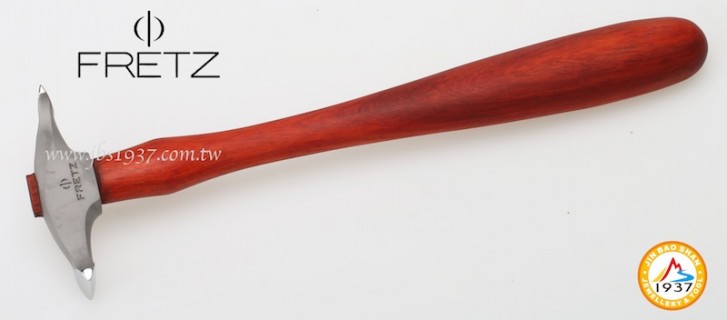 鍛造鐵鎚鉆具-美國 FRETZ 造型鎚-美國Fretz 珠寶鎚系列-012