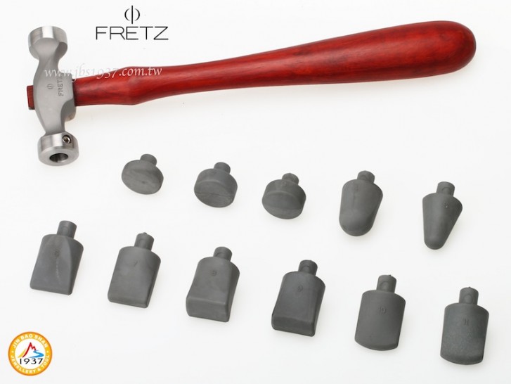 鍛造鐵鎚鉆具-美國 FRETZ 造型鎚-美國Fretz 可更換式硬膠鎚（大）-107