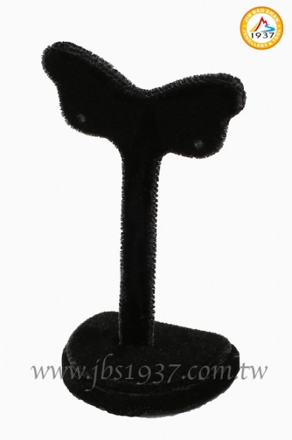展示陳列道具-黑色系列-小型展示配件-黑-蝴蝶型耳環