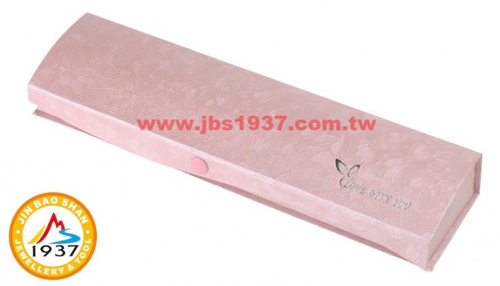 飾品紙盒系列-彩蝶系列-粉紅彩蝶- 手鍊盒