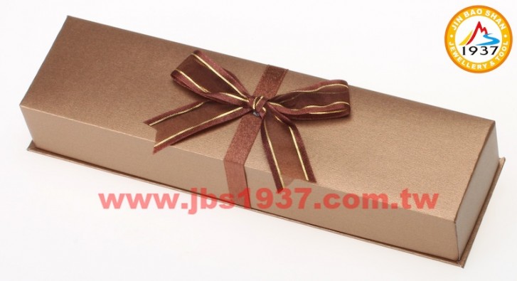 飾品紙盒系列-浪漫蝴蝶結系列-咖啡豆- 蝴蝶結手鍊盒