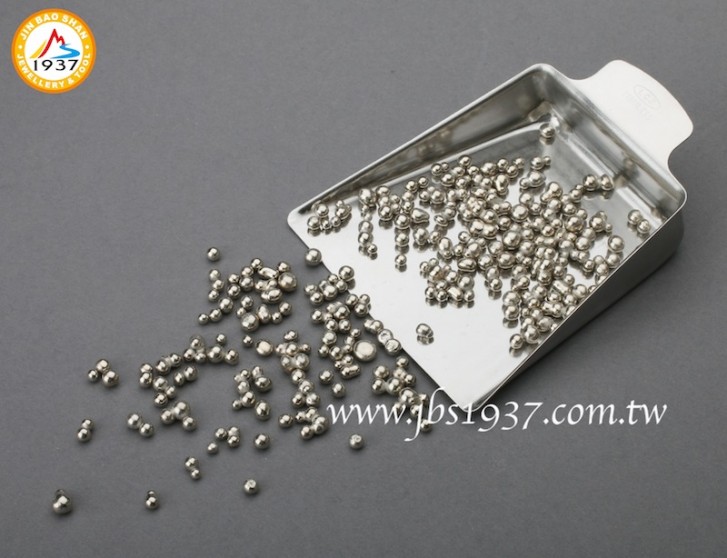 金屬零件原料-各式銀、K金合銅-14-18k - 白K金 含鎳合銅