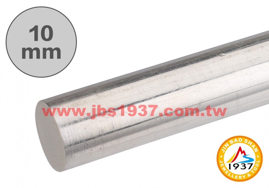金屬零件原料-925.999銀片銀線 /銅片-10.0mm - 925 銀條