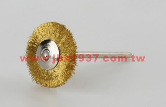專用拋光材料-馬毛、銅、鋼刷輪-銅刷輪 - 車輪型