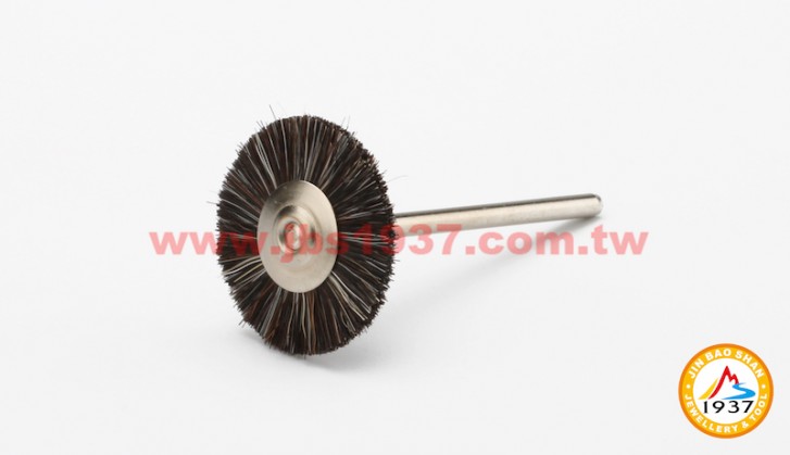 專用拋光材料-馬毛、銅、鋼刷輪-英國馬毛刷輪 - 超軟毛車輪型
